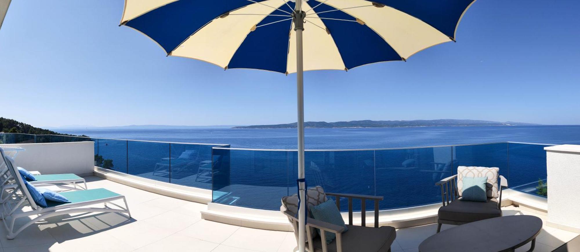 Villa Visnja Prestige Brela Bagian luar foto