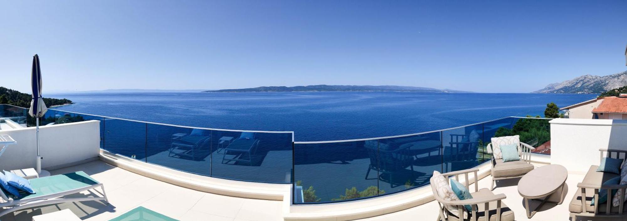 Villa Visnja Prestige Brela Bagian luar foto