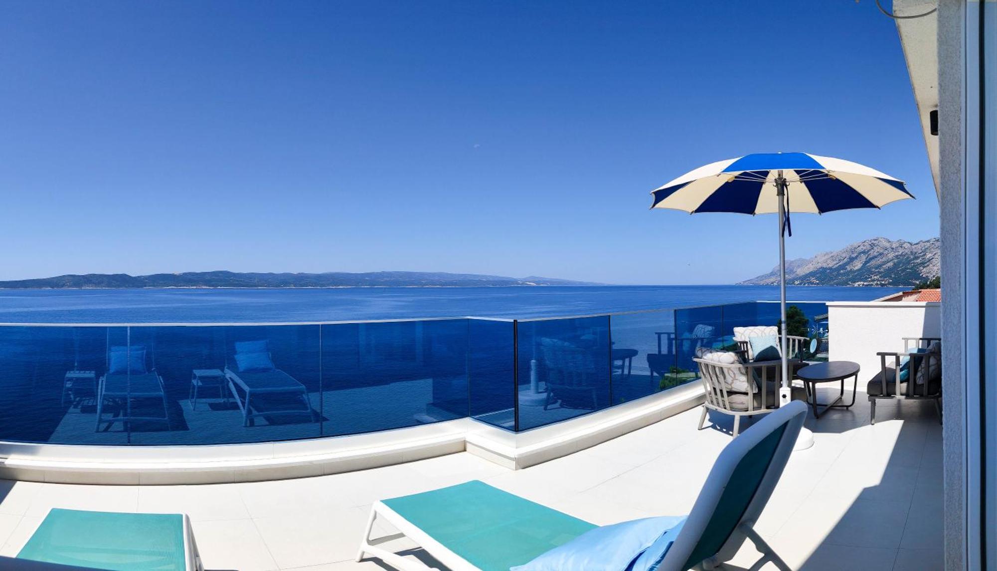 Villa Visnja Prestige Brela Bagian luar foto
