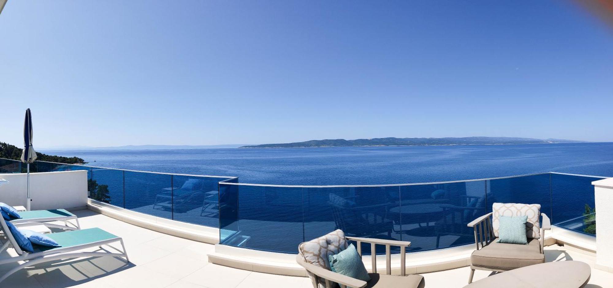 Villa Visnja Prestige Brela Bagian luar foto